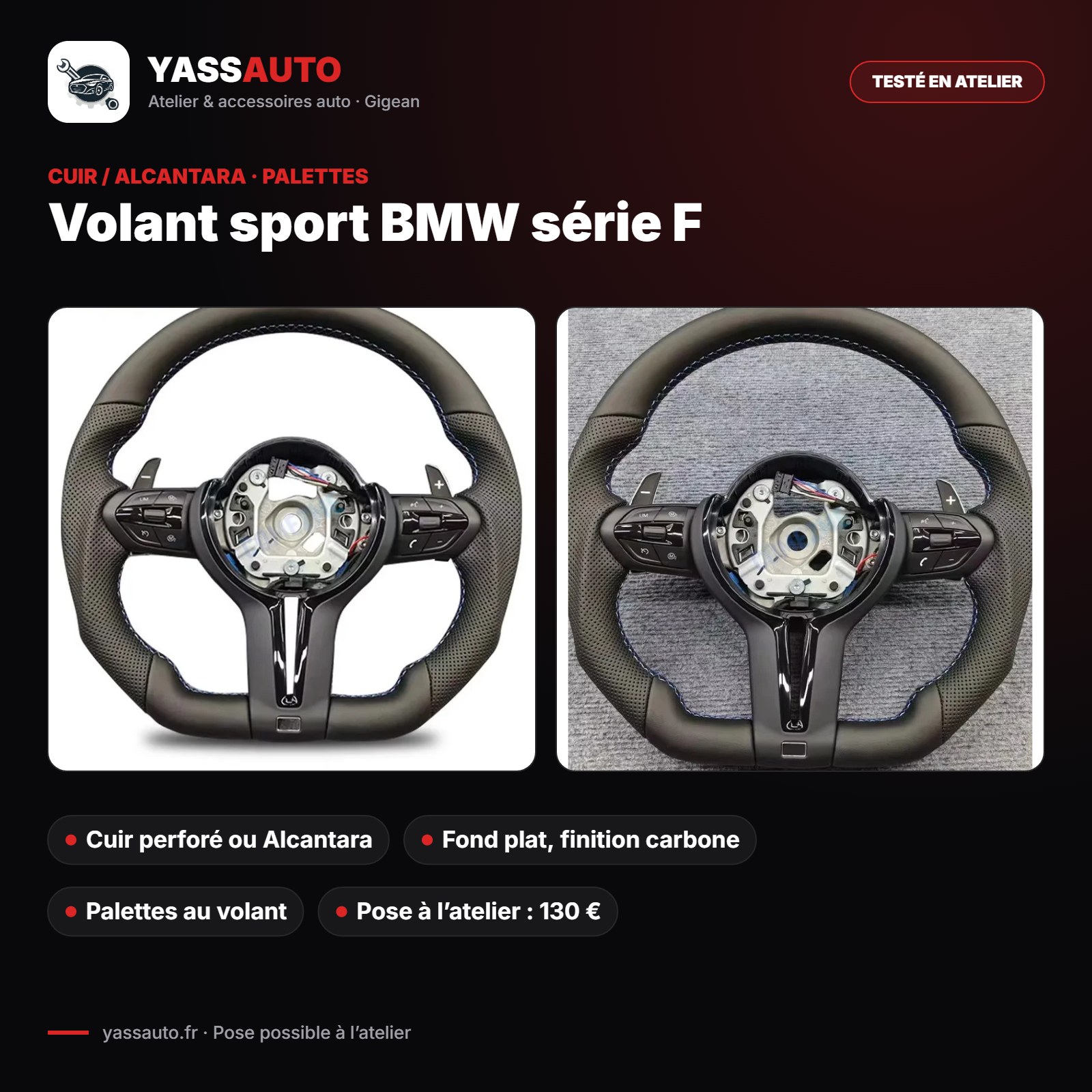 Volant sport BMW série F